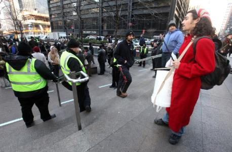 Manifestante de Occupy Wall Street AFP