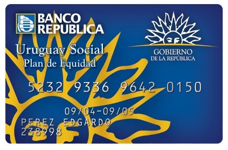 Tarjeta uruguay social