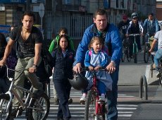 Colombia día   sin autos AFP