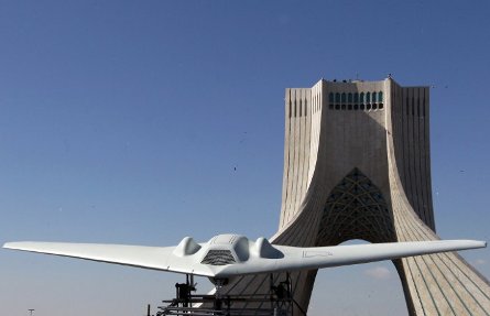 Drone  US RQ-170 capturado en Irán AFP