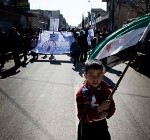 Siria protesta niño AFP Siria protesta niño AFP
