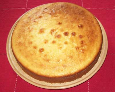 Torta De Vainilla