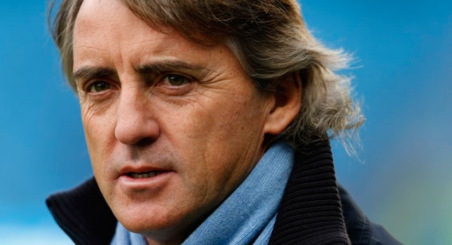 Roberto Mancini, entrenador del Manchester City