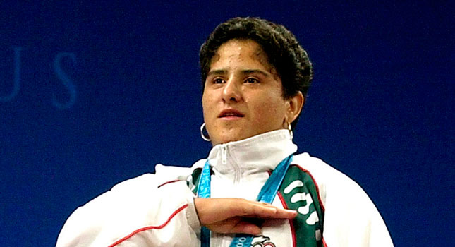Soraya Jiménez, ganadora del oro en los juegos olímpicos
