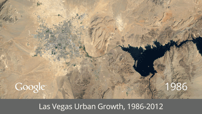 Crecimiento urbano de las Vegas, Estados Unidos