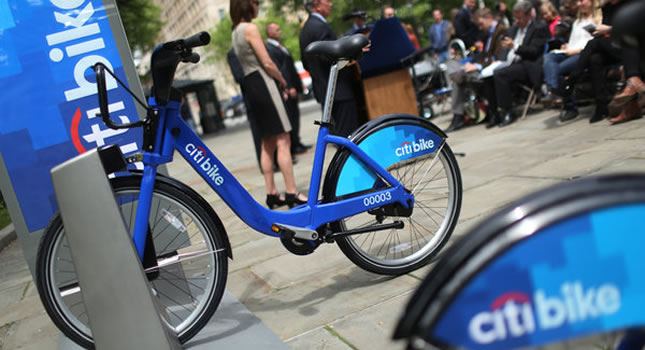 CitiBank paga 41 millones de dólares para ser el sponsor del préstamo de bicicletas de Nueva York por 5 años
