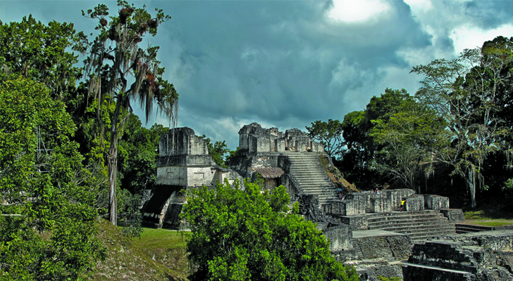 Imagen de la ciudad maya de Tikal, en Guatemala / Foto: Taus P.