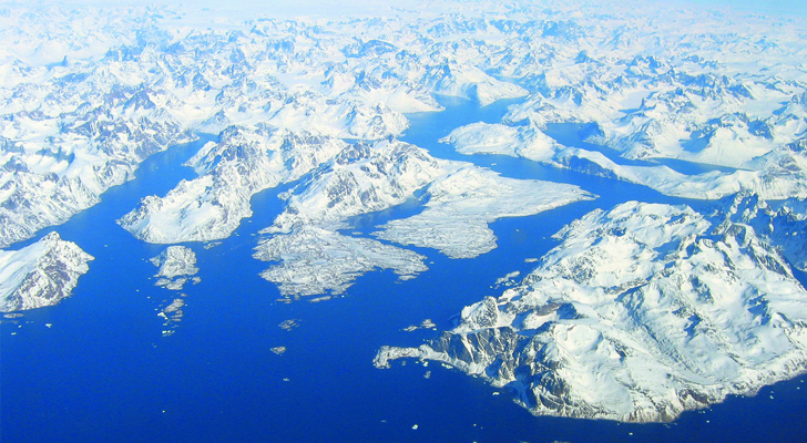 Imagen de la costa de Groenlandia, unas de las zonas del planeta más afectadas con el calentamiento global / Foto: Stig Nygaard
