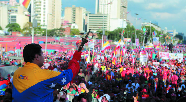 La popularidad de Nicolás Maduro ha caído en los últimos meses. / Foto: Juan Barreto - AFP