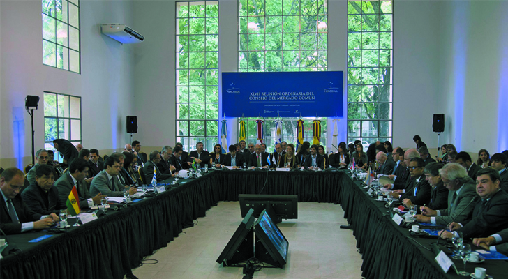 La XLVII Cumbre de Mercosur se lleva a cabo en Entre Ríos Argentina / Foto: Mariano Sánchez - AFP