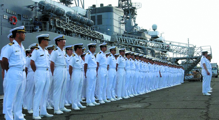 Marina Japonesa, parte de las Fuerzas de Autodefensa de Japón.