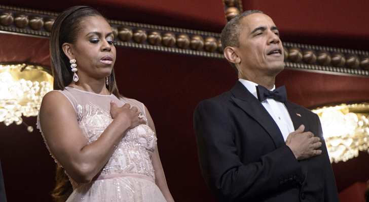 Michelle y Barack Obama serán los personajes de una película romántica / Foto: AFP