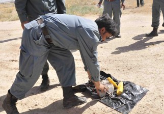 La policía afgana afirma haber detectando aves con armamento teledirigido / Foto: isafmedia
