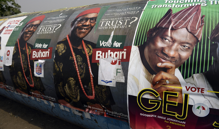 Goodluck Ebele Jonathan está en plena campaña por su reelección. / Foto: Pius Utomi - AFP