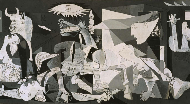 La Gernica de Picasso es una de las más populares de su obra / Foto: Wikimedia Commons