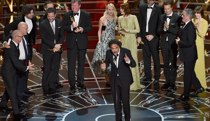 El mexicano Alejandro González Iñarritu sucedió en el premio a su compatriota Alfonso Cuarón como mejor director en los premios Oscars. / Foto: AFP