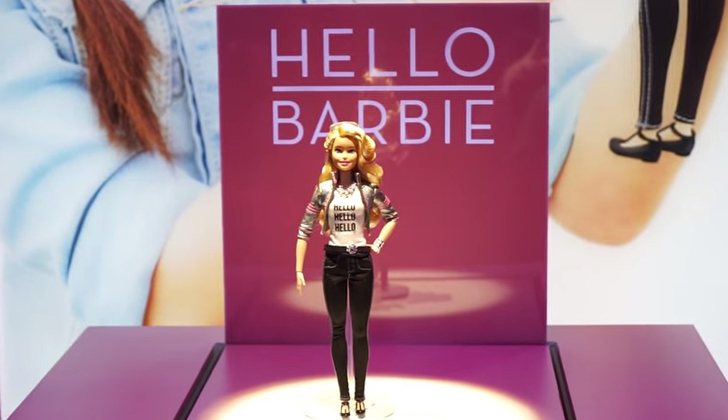 Imagen de la presentación oficial de la muñeca "Hello Barbie" / Foto: Chip Chick - Youtube.