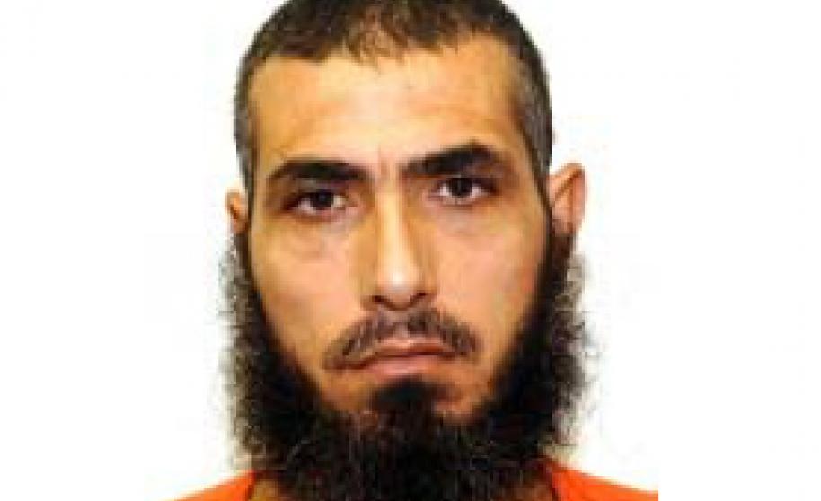 Abu Wa´el Dhiab, en la foto del registro que tenía Guantánamo. 