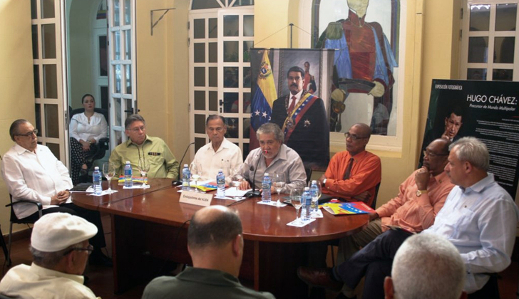 Los embajadores del ALBA concordaron en que sus países se solidarizan con Venezuela. / Foto: Presidencia de Venezuela. 