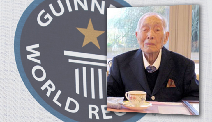 Sakari Momoi, el hombre más viejo del mundo, con 112 años, también es japonés. 