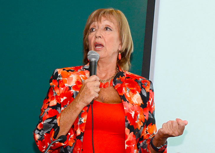 Ministra de Educación y Cultura, María Julia Muñoz. Foto: Presidencia del Uruguay