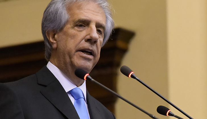 Vázquez recibirá este jueves a los ministros de la Suprema Corte de Justicia. / Foto: Presidencia del Uruguay