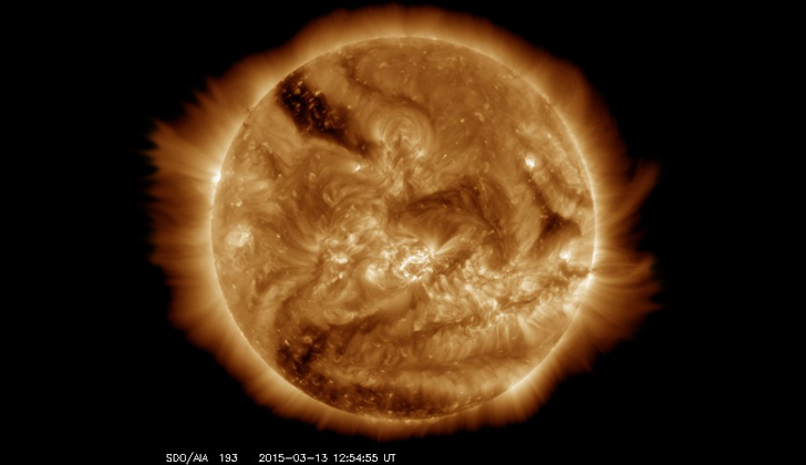 Foto: Solar Dymanics Observatory - NASA
