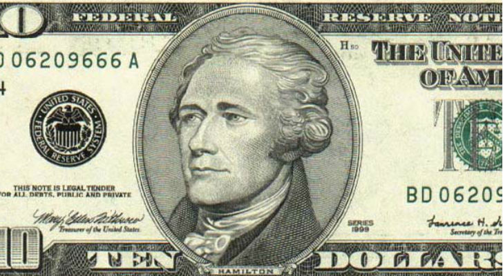 El rostro de una mujer aparecerá en el billete de 10 dólares