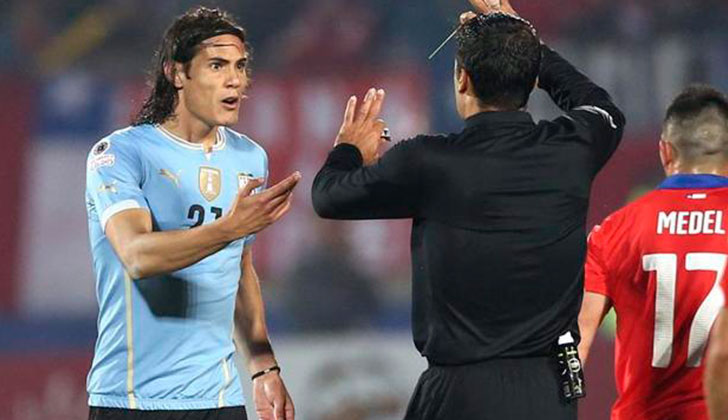 Sandro Ricci será el árbitro de la semifinal Argentina - Paraguay. Foto: EFE