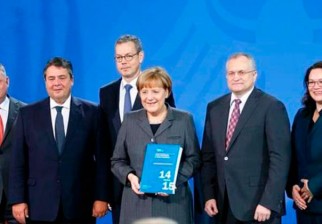 Asesores de Merkel proponen crear un mecanismo para salir del euro. Foto: EFE