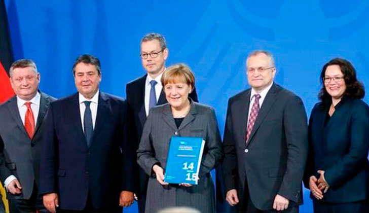 Asesores de Merkel proponen crear un mecanismo para salir del euro. Foto: EFE
