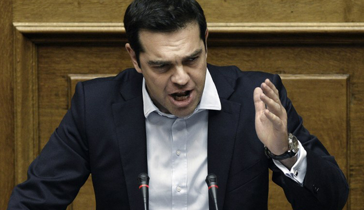 “Quiero asegurarle al pueblo griego que la firme intención del gobierno es llegar a un acuerdo con sus socios, en términos de sostenibilidad" afirmó el Primer Ministro Tsipras. Foto: AFP.