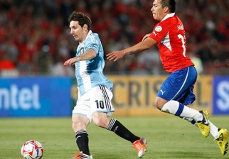 Argentina y Chile se enfrentan esta tarde por el título de campeón. Foto: Getty Images