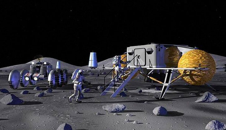 NASA concluye que podría establecerse una base permanente en la Luna en siete años a un costo de US$10.000 millones. Foto: ABC