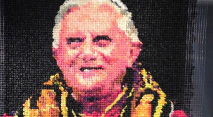 Niki Johnson fue el creador de este polémico retrato, inspirándose en las declaraciones hechas por el Papa Benedicto XVI en 2009