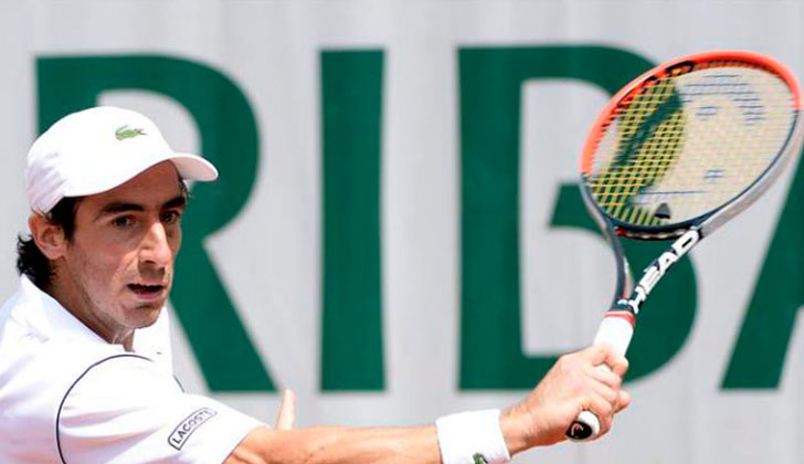 Pablo Cuevas se enfrentará a Nadal en cuartos del ATP de Hamburgo. Foto: EFE