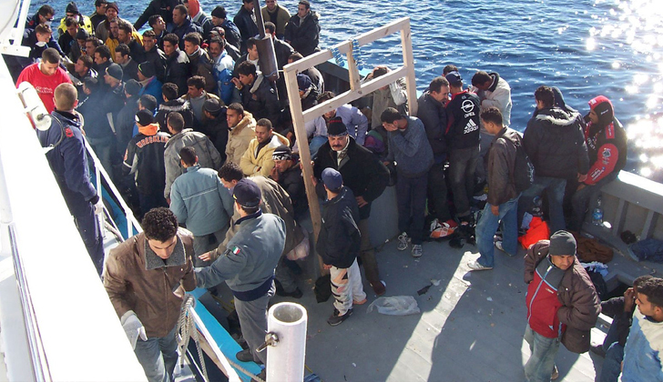 A nivel mundial, en lo que va del año cerca de 105 mil migrantes ilegales han sido detenidos solamente en Italia, España y Grecia. Foto: Wikimedia Commons. 