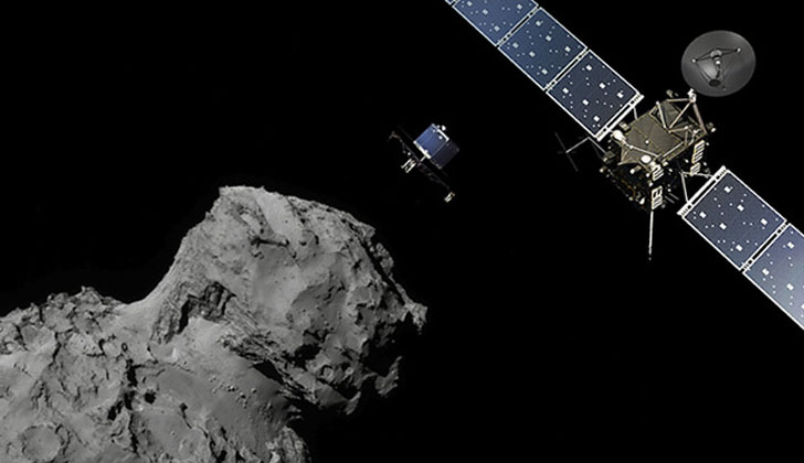 módulo-espacial Rosetta