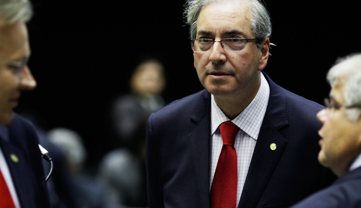 Eduardo Cunha, Diputado brasileño del Partido del Movimiento Democrático de Brasil, (PMDB) acusado de corrupción.