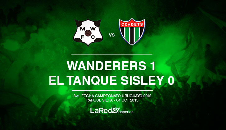 Wanderers le ganó 1 a 0 a El Tanque. 