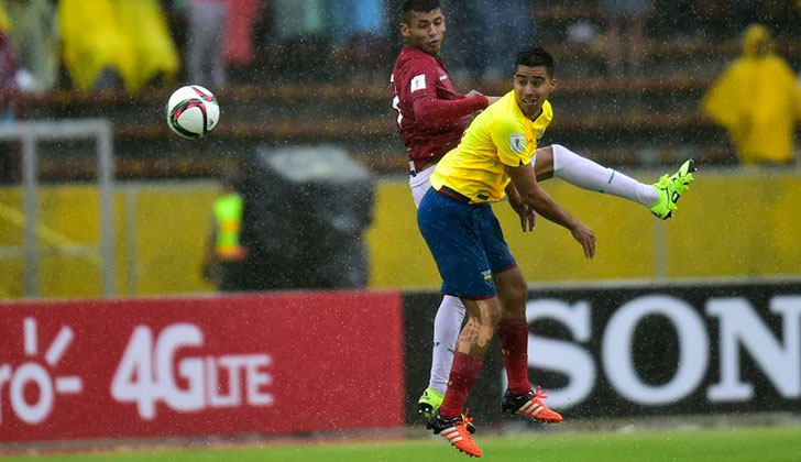 Ecuador le ganó 2 a 0 a Bolivia en Quito. Foto: AFP