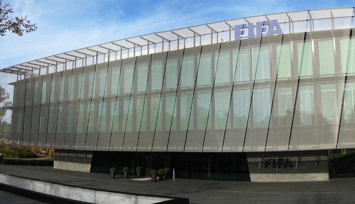 Sede principal de la FIFA en Zürich, Suiza. Foto: Wikimedia Commons. 