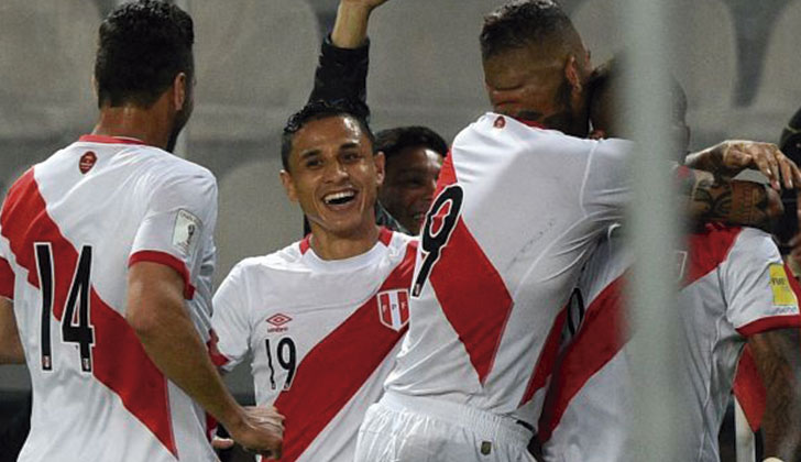 Perú venció a Paraguay por 1 a 0 en Lima. Foto: AFP