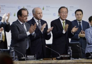 COP21: La reunión más importante sobre cambio climático de la historia concluye con compromisos pero cada país se controlará a sí mismo. Foto: AFP