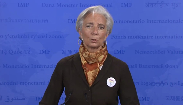 Christine Lagarde, directora del Fondo Monetario Internacional. Foto: FMI.