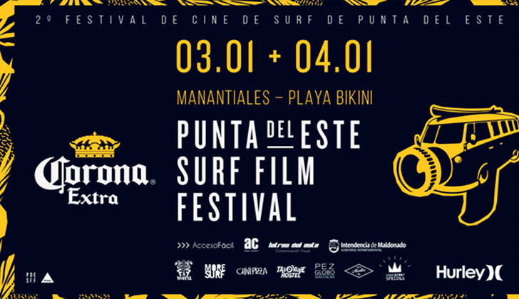 2º Punta Del Este Surf Film Festival en enero .