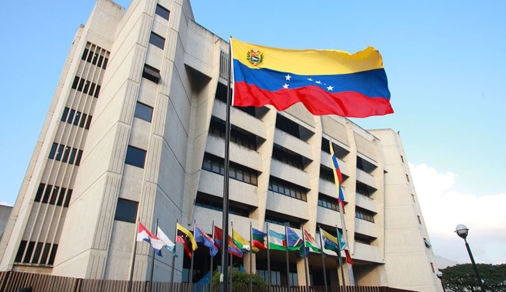 Edificio del Tribunal Supremo de Justicia de Venezuela. 