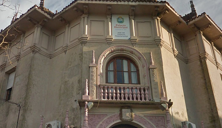 Palacio Municipal, Intendencia de Paysandú. Foto: Google Maps. 