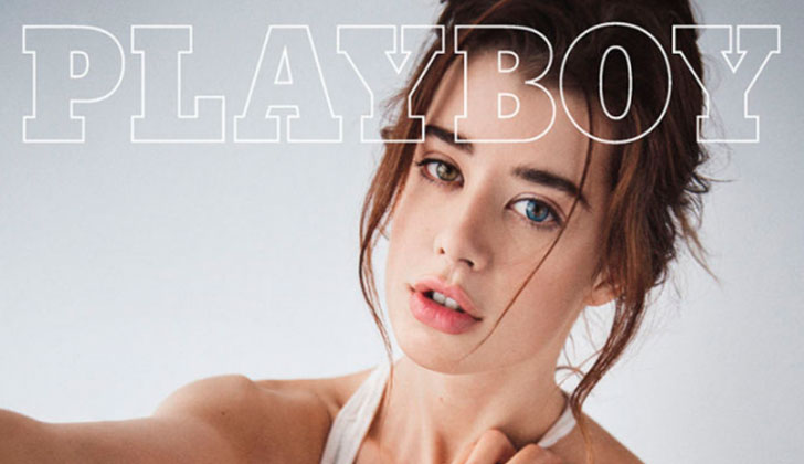 Playboy presentó su primera portada sin desnudos.