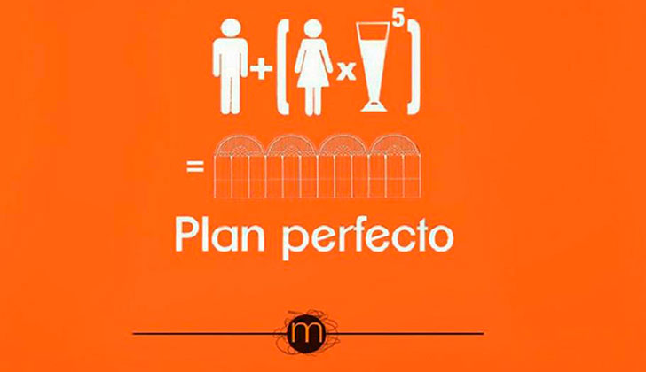 "Una mujer con cinco copas  =  plan perfecto para el hombre" fue elegido como el anuncio más machista del año en España.